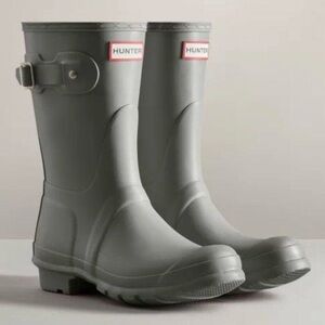Hunter Gray Winter and Rain Boots